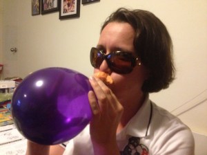 Step 1 - Blow up the Balloon