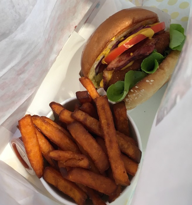 8Bit-PAX-Dinner Geek burger for pax in Melbourne