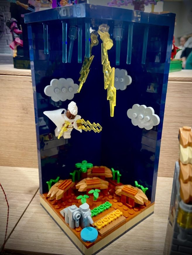 Picture of LEGO MOC Vignette with Marvel's Storm