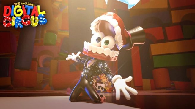 Image of Caine from The Amazing Digital Circus Episode 9 during his song